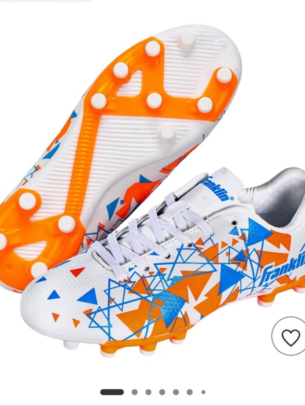 Franklin Sport Competition  Soccer Cleats Size 4 Youth